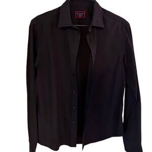 Untuckit Men's Black Stone Button Down - slim small